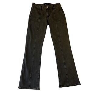 Gap Y2K Universal Baby Boot Jeans Womens 10/30R Faded Black Front Seam